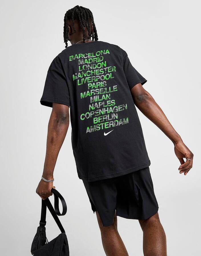 Nike Tour T-Shirt Zwart- Heren Zwart