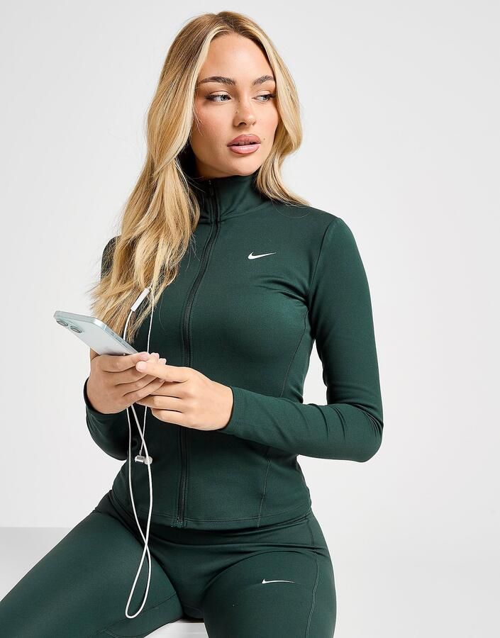 Nike Training One Full Zip Jacket Groen- Dames Groen