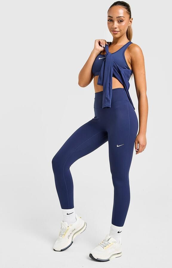Nike Training One Leggings Blauw- Dames Blauw