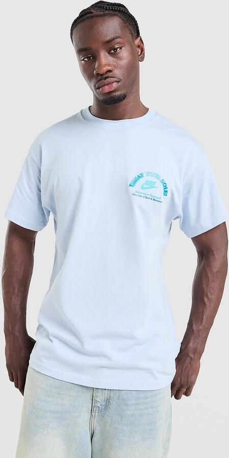 Nike Treat T-Shirt Blauw- Heren Blauw