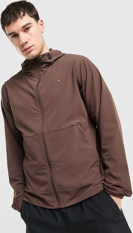 Nike Unlimited Woven Jacket Bruin- Heren Bruin