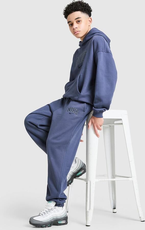 Nike Varsity Graphic Joggers Junior Blauw Kind Blauw