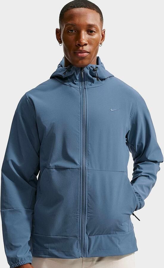 Nike veelzijdig Repel herenjack met capuchon Unlimited Blauw- Heren Blauw