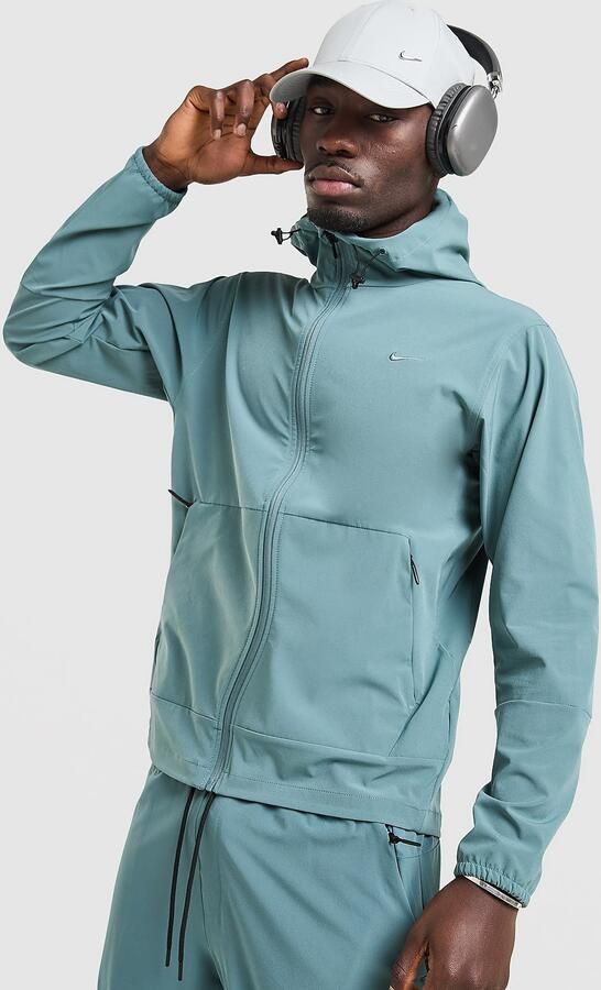 Nike veelzijdig Repel herenjack met capuchon Unlimited Grijs- Heren Grijs