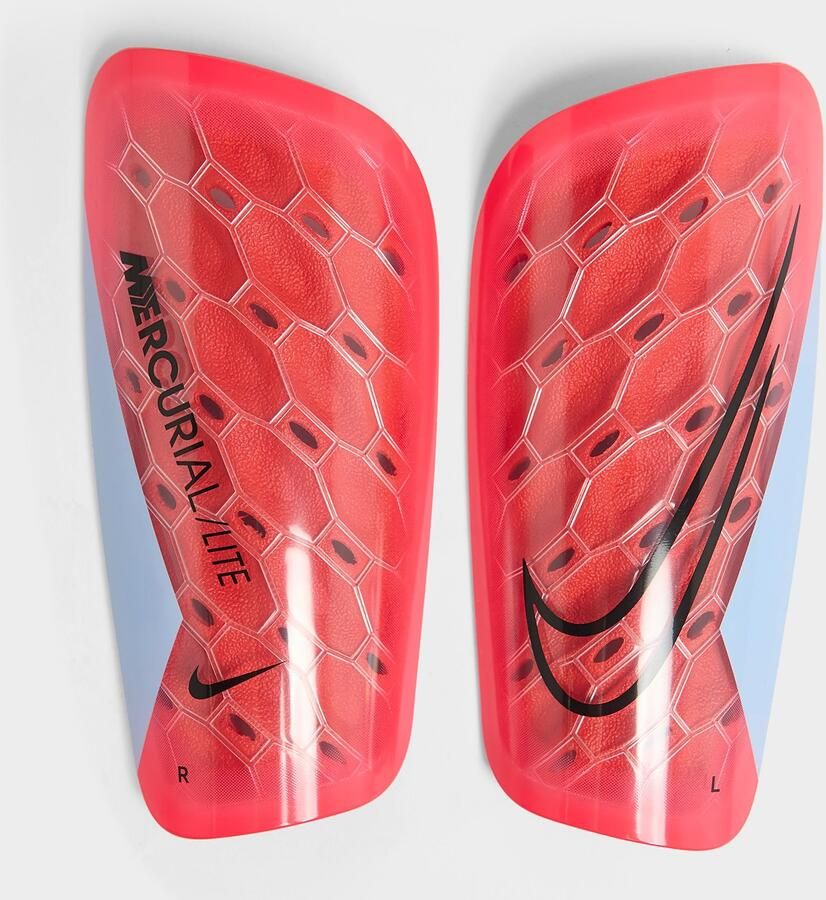 Nike Voetbalscheenbeschermers Mercurial Lite Rood- Dames Rood