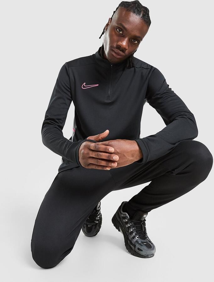 Nike Voetbaltrainingstop met Dri-FIT voor heren Academy Zwart- Heren Zwart