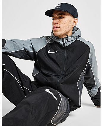 Nike Waterafstotend voetbaljack met capuchon voor heren Strike+ Black- Heren Black