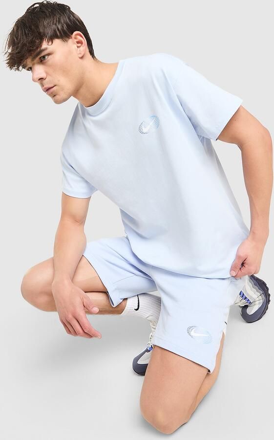Nike World Tour Shorts Blauw- Heren Blauw