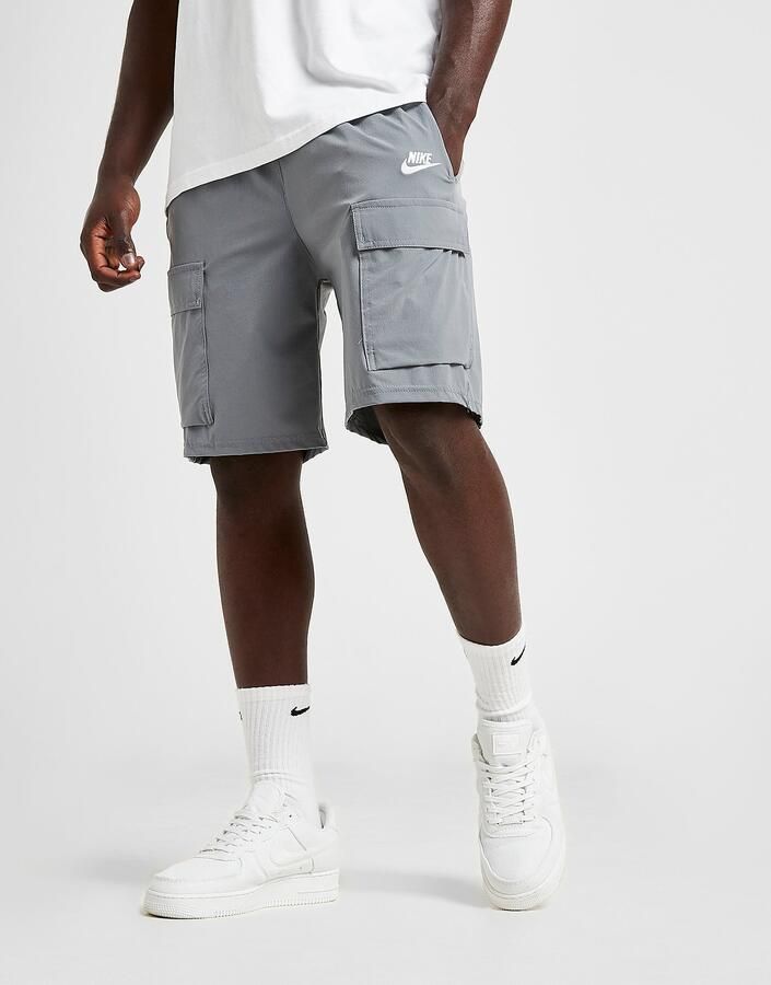 Nike Woven Cargo Shorts Grijs- Heren Grijs