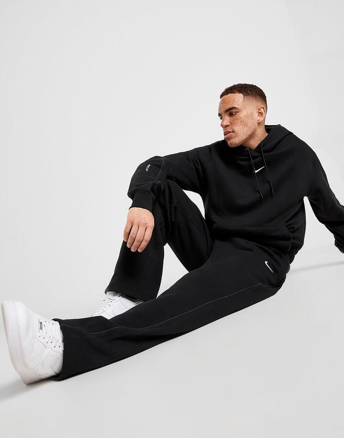 Nike Nocta NRG CS Open Hem Fleece Pants Men Trainingsbroeken zwart Maat S Kleding