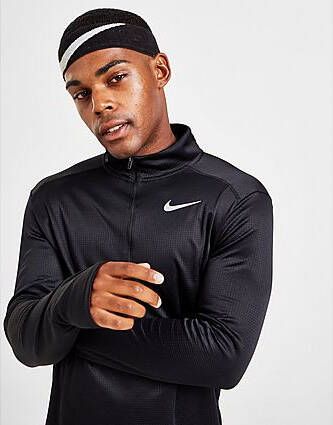 Nike Pacer 1 2 Zip Training Top Heren Black Black- Heren