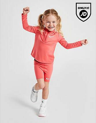 Nike Pacer 1 4 Zip Top Shorts Set Infant Red Kind