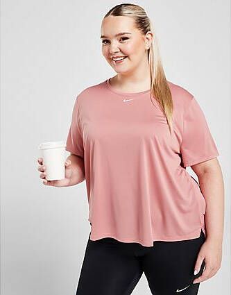 Nike Plus Size Dri-FIT One T-Shirt Pink- Dames