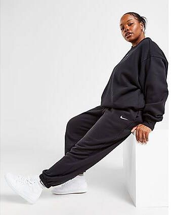 Nike Sportswear Phoenix Fleece Oversized joggingbroek met hoge taille voor dames (Plus Size) Black Sail- Dames