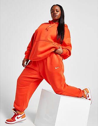 Nike Sportswear Phoenix Fleece Oversized joggingbroek met hoge taille voor dames (Plus Size) Red- Dames