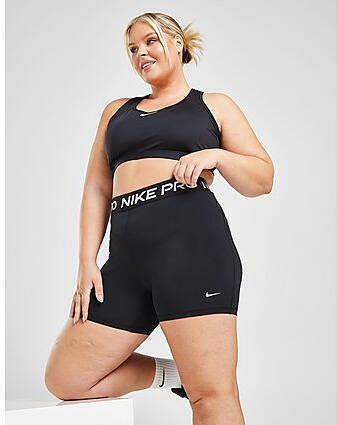 Nike Plus Size Pro 5" Shorts Black- Dames