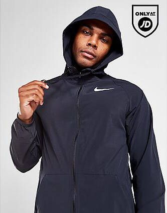 Nike Pro Dri-FIT Flex Vent Max Trainingsjack met rits en capuchon voor heren Black Black White- Heren