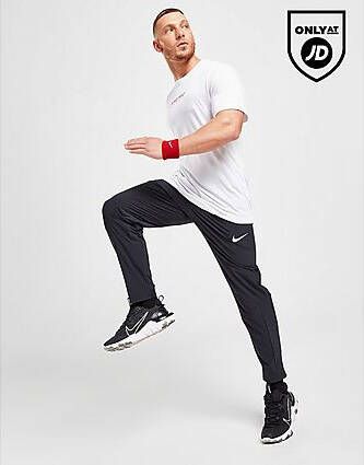 Nike Pro Dri-FIT Vent Max Trainingsbroek voor heren Black Black White- Heren