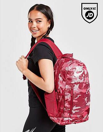 Nike Rugzak met print voor kids (20 liter) Pomegranate Pomegranate Pink Glaze
