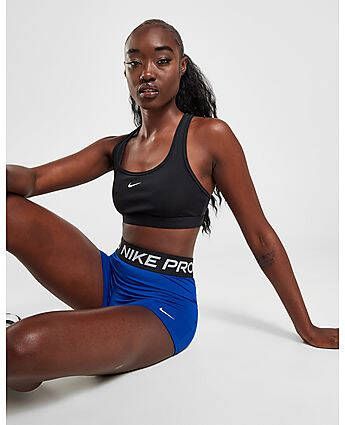 Nike Swoosh Sport-bh met medium ondersteuning en pad uit één stuk Black- Dames Black