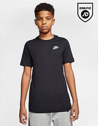 Nike Sportswear Older Kids' T-Shirt Black White Kind
