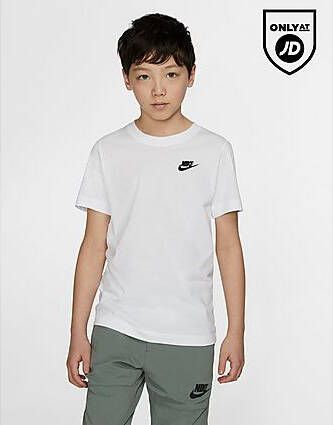 Nike Sportswear Older Kids' T-Shirt White Black Kind