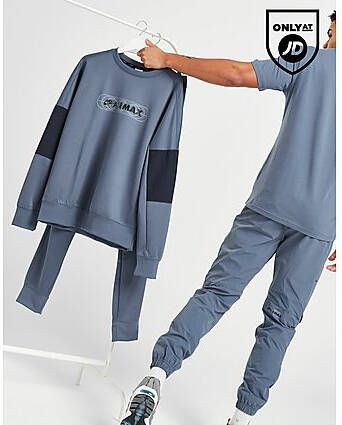 Nike Sportswear Air Max Sweatshirt met ronde hals voor heren Diffused Blue Obsidian Black- Heren