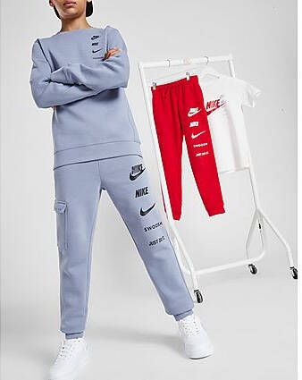 Nike Sportswear Cargobroek van fleece voor Ashen Slate