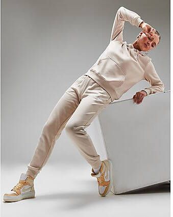 Nike Joggingbroek met halfhoge taille voor dames Sportswear Club Fleece Sand Drift White- Dames Sand Drift White
