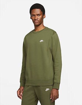 Nike Sportswear Club Fleece Shirt met ronde hals Barely Green White- Heren