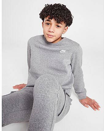 Nike Sportswear Club Fleece Sweatshirt voor kids Carbon Heather White