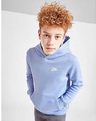 Nike Sportswear Club Hoodie voor kids Cobalt Bliss White Kind
