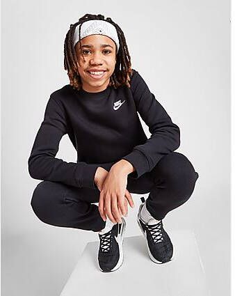 Nike Sportswear Club Sweatshirt voor Black White Kind
