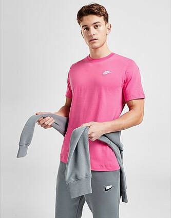 Nike Sportswear Club T-Shirt Pink- Heren
