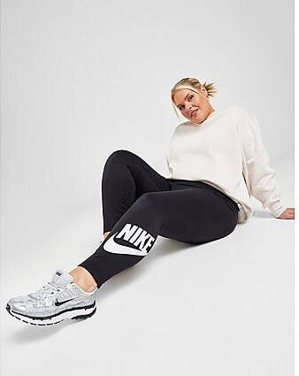 Nike Sportswear Essential Legging met hoge taille voor dames (Plus Size) Black- Dames