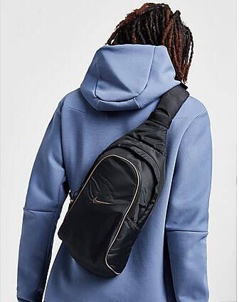 Nike Sportswear Essentials Schoudertas (8 liter) Black Black Ironstone- Dames