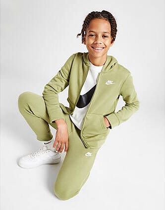 Nike Sportswear Fleece Trainingspak Junior Green Kind