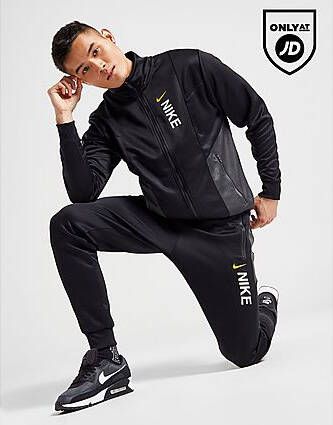 Nike Sportswear Hybrid Trainingsjack voor heren Black Black Dark Smoke Grey- Heren