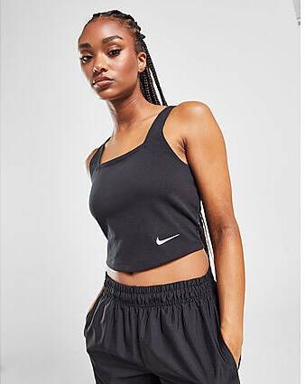 Nike Sportswear jersey tanktop voor dames Black White- Dames