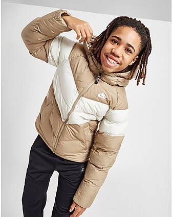 Nike Sportswear Kinderjack met synthetische vulling en capuchon Khaki Light Bone White