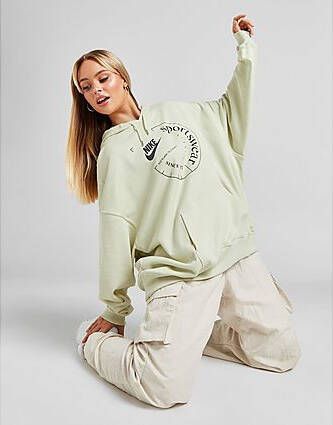 Nike Sportswear oversized hoodie van sweatstof voor dames Sea Glass- Dames