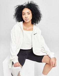 Nike Sportswear Oversized jerseyhoodie met rits voor dames Sail Black- Dames
