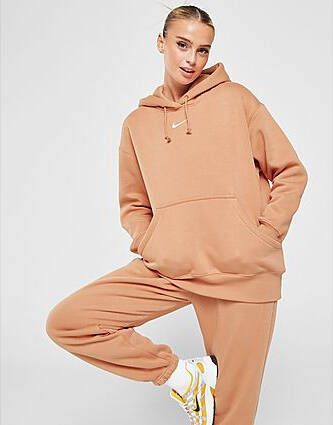 Nike Sportswear Phoenix Fleece Oversized hoodie voor dames Brown- Dames