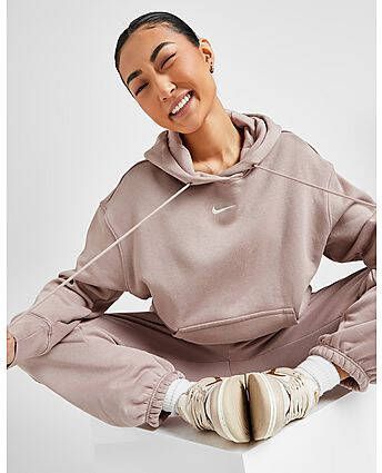 Nike Sportswear Phoenix Fleece Oversized hoodie voor dames Diffused Taupe Sail- Dames