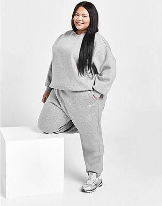 Nike Sportswear Phoenix Fleece Oversized joggingbroek met hoge taille voor dames (Plus Size) Grey- Dames