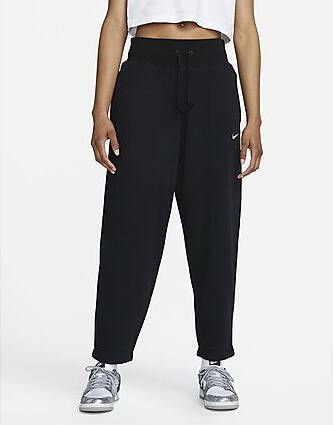 Nike Sportswear Phoenix Joggingbroek met hoge taille en rondingen voor dames Black Sail- Dames