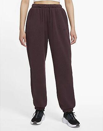 Nike Sportswear Plush Joggingbroek voor dames Burgundy Crush Black- Dames