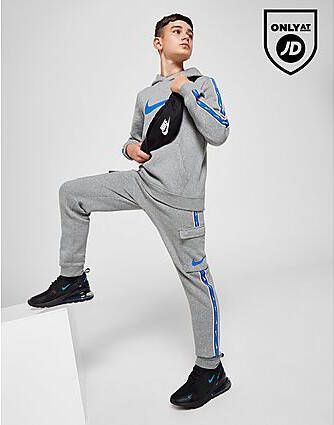 Nike Sportswear Repeat Cargobroek van fleece voor Dark Grey Heather Kind