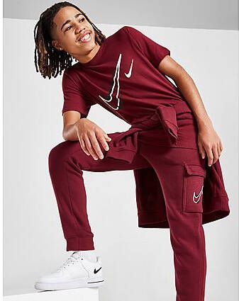 Nike Sportswear Short Sleeve T-Shirt Junior Red