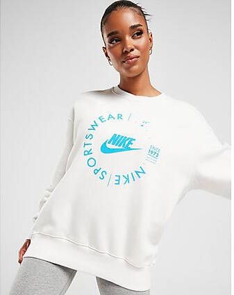 Nike Sportswear Sports Utility oversized sweatshirt met ronde hals voor dames Phantom- Dames